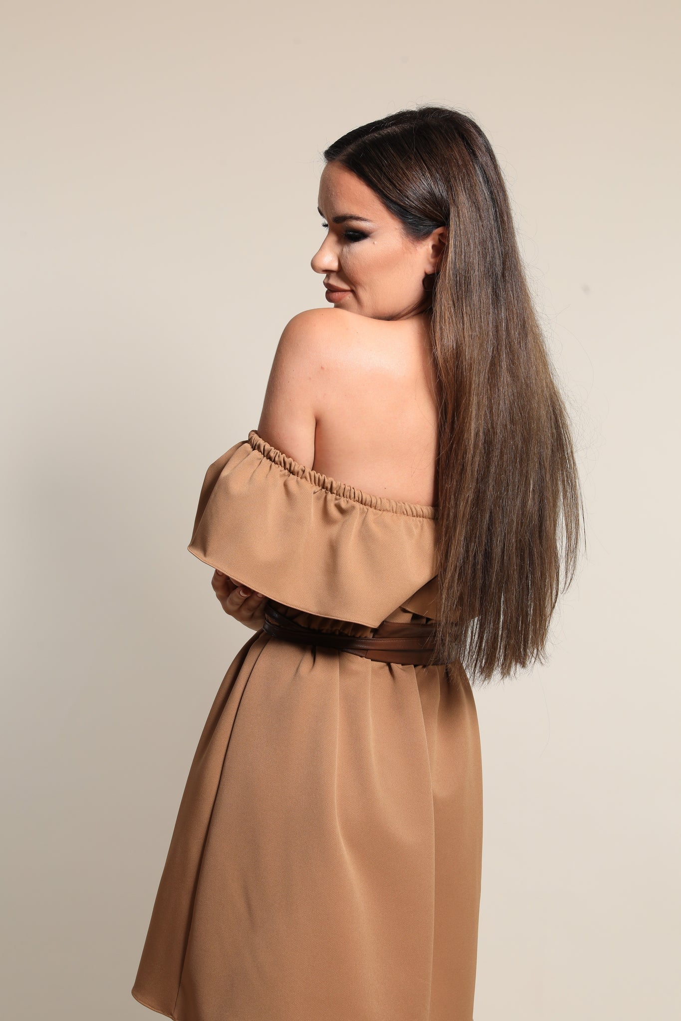 Carmella Off-Shoulder Dress